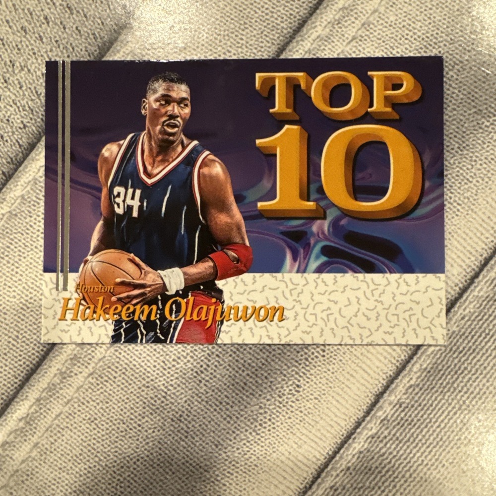 2026 Panini 90's Pop Culture Hakeem Olajuwon